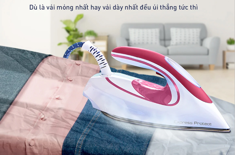 Bàn ủi hơi nước Tefal dùng cho mọi loại vải 